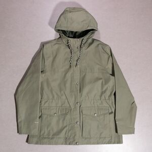 Eddie Bauer Charly Weatheredge Full Zip Waterproof Rain Jacket Green Women's XL